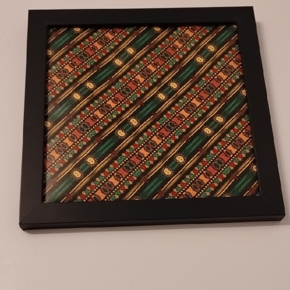 Hand Crafted Multicolor Geometric Art Print